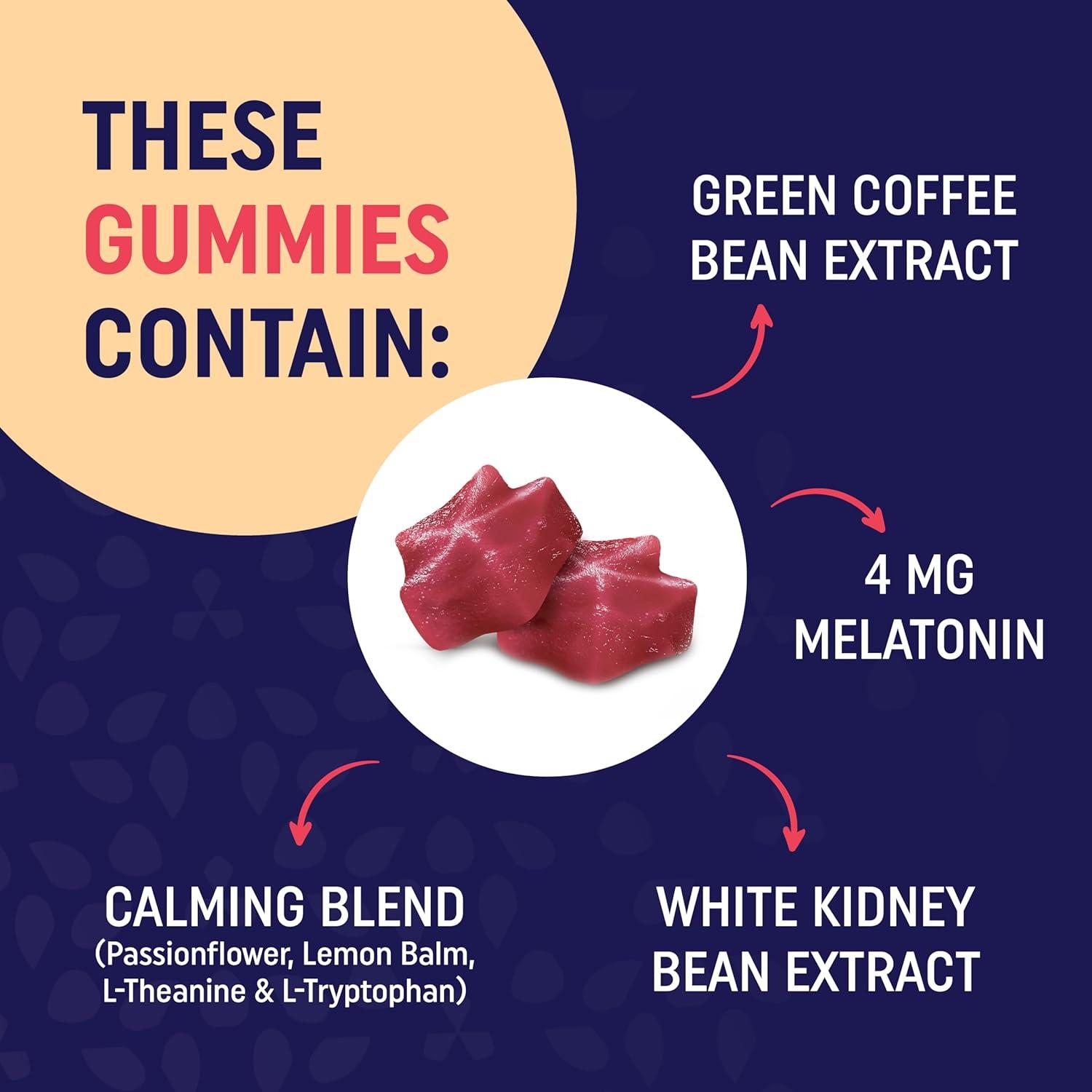 image:imageMAV NUTRITION Night Time Fat Burner Gummies and Digestive Enzymes Capsules Night Time Fat Burning Gummies with Zero Sugar Plus Digestive Enzymes 400MG with Probiotics for Digestive Health