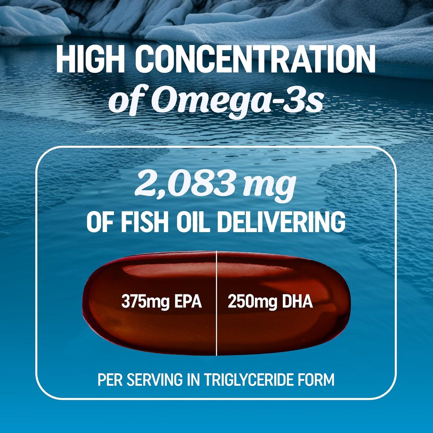 image:imageOmega 3 6 9 Turmeric Curcumin Supplement EPA amp DHA Fish Oil Turmeric Curcuma Mobility Cognitive amp Heart Health Support Triple Omega with Curcumin Supplements NonGMO 60 Softgels