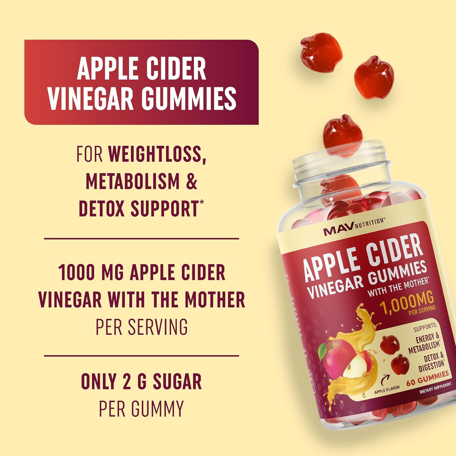image:imageApple Cider Vinegar Gummies and Advanced Digestive Enzymes Complex Capsules Cleanse and Detox Support Plus Gut Health Support with Probiotics and ACV
