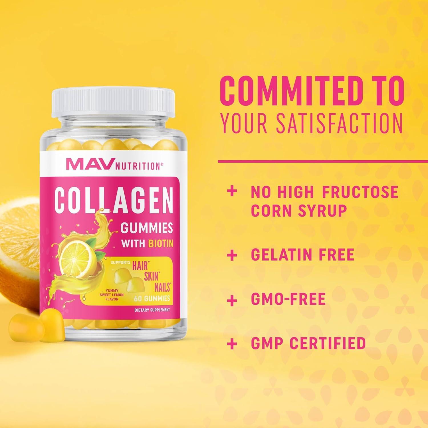 image:imageCollagen Gummies for Women 200mg Hydrolyzed Collagen 2500mcg Biotin With Vitamin C E amp Zinc Anti Aging Hair Growth Skin Strong Nails NonGMO Gummy Vitamin Supplements 60 CountCollagen Gummies