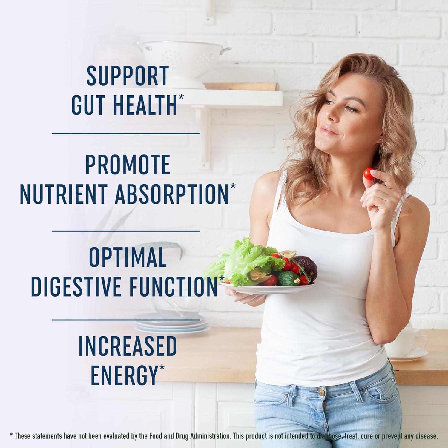 image:imageDigestive Enzymes 400MG with Probiotics for Digestive Health amp Bloating Relief for Women amp Men Enzyme Blend with Probiotic Strains Anti Bloating Supplement for Women amp Men NonGMO Vegetarian 60ct