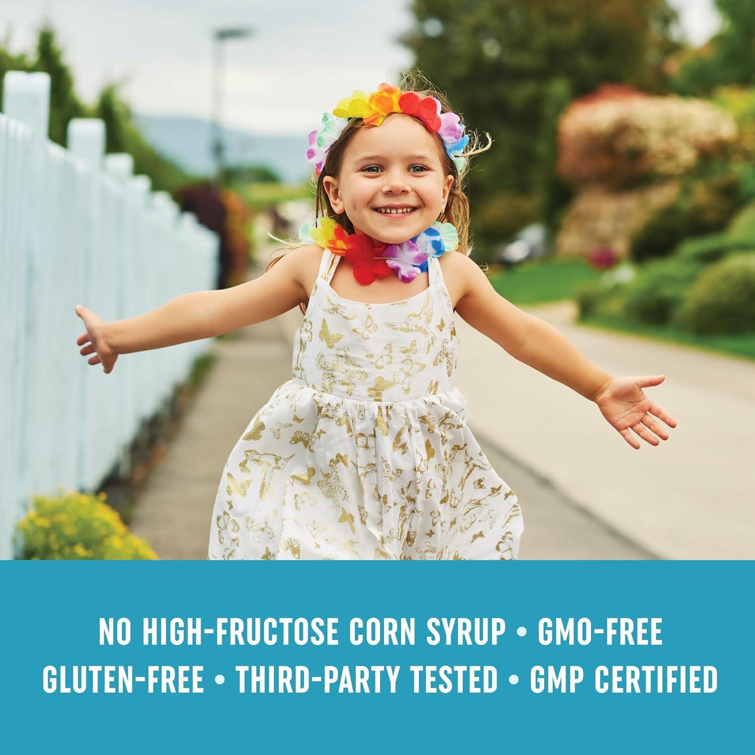 image:imageKids Multivitamin Gummies Vitamins A B C D amp Zinc for Immunity Growth amp Development Daily Multivitamins for Children Ages 2 NonGMO ThirdParty Tested Mixed Fruit Supplement 60 Gummies