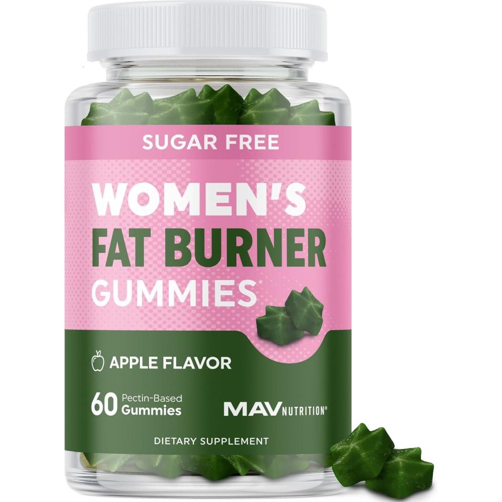 image:imageWomens Fat Burner Gummies for Weight Loss Green Tea Green Coffee Bean Garcinia Cambogia amp Ketones Fat Burners for Women Weight Loss Gummies Green Tea Fat Burner Supplements 60 Count