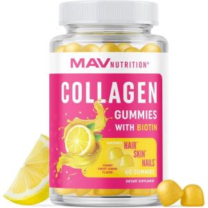image:imageCollagen Gummies for Women  200mg Hydrolyzed Collagen  2500mcg Biotin With Vitamin C E amp Zinc  Anti Aging Hair Growth Skin Strong Nails  NonGMO Gummy Vitamin Supplements  60 CountCollagen Gummies